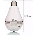 Ver imagem 5 de Camera Ip Seguraca Lampada Vr 380 Panoramica C/visão Noturna