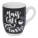 Ver imagem 1 de Caneca de Porcelana Mais Café 350 Ml Canc116 - Hauskraft