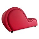 Ver imagem 5 de Poltrona Divã Tantra Courvin Uruguaio 160x45x69 Vermelho para Casais Desire Móveis