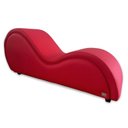 Ver imagem 1 de Poltrona Divã Tantra Courvin Uruguaio 160x45x69 Vermelho para Casais Desire Móveis