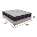 Ver imagem 3 de Cama Box e Colchão Airtech 150 Espuma D45 Viúvo Ortobom: Bege