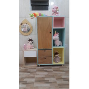 Guarda Roupa Infantil - Roupeiro Fábrica de Casinha