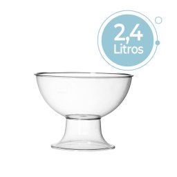 Kit com 6 Taças Pequena 2,4L. - 2