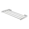Prateleira De Cozinha 80cm Em Alumínio Elegance:Branco - 1