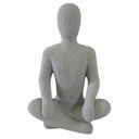 Ver imagem 1 de Escultura Decorativa em Cimento Cinza 28,5cm WF0021 BTC