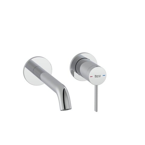 Kit com 3 Monocomando para Lavatorio de Parede Ona Prata/Cromado Celite