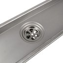 Ver imagem 3 de Ralo Linear Oculto 40cm Inox Banheiro Lavabo Anti Odor Anti Inseto Lavanderia Invisivel Seguro