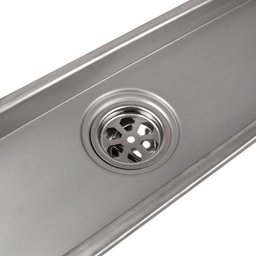 Ralo Linear Oculto 40cm Inox Banheiro Lavabo Anti Odor Anti Inseto Lavanderia Invisivel Seguro - 3
