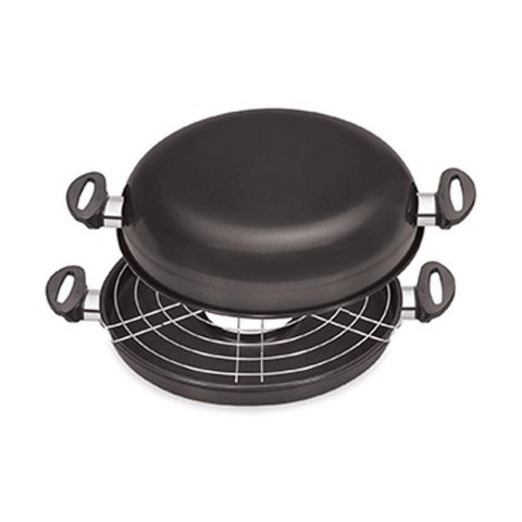Churrasqueira Grill Preto Casa Exclusiva para Fogão Gás