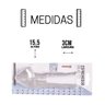 Espremedor Amassador de Alho em Inox 15,5cm - 4