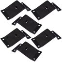 Ver imagem 1 de Kit 6 Chapinhas Inclinada 15º Fixação Pés Palito Rosca