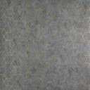 Ver imagem 3 de PAPEL DE PAREDE IMPORTADO GEOMETRICO GRAFITE C/DOURADO