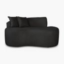 Ver imagem 3 de Sofá Orgânico 2 Lugares Curvo Feijão Design Elegante Suede