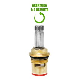 Reparo para Torneira Mecanismo M18 com 1/4 de Volta Del Metais - 3