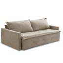 Ver imagem 6 de Sofá sem Caixa Retrátil e Reclinável 2,00m com Molas Maísa Boucle Adonai Estofados