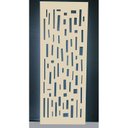 Ver imagem 4 de Painel Vazado Divisória Mdf Mikonos Crú - 0,60x2,20m