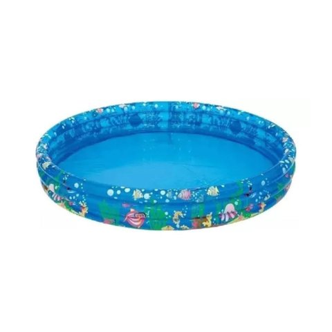 Piscina Infantil Inflável de Plástico Pequena 253l Wellmix