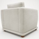 Ver imagem 3 de Poltrona Decorativa Bridge Clássica Bouclé Premium de Luxo para Sala Quarto Recepção Design Autoral