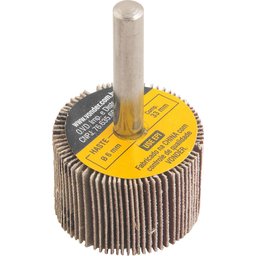 Roda de Lixa 30mmX20mm c/ Haste G220 - Vonder - 1