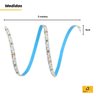 Fita Led Pro 5 Metros Taschibra 120 Leds por Metro 10w 24v Ip65 Luz Quente - 3