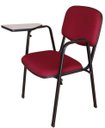Ver imagem 3 de Kit com 3 Cadeiras Universitárias Linha Hotel Auditório Vermelho