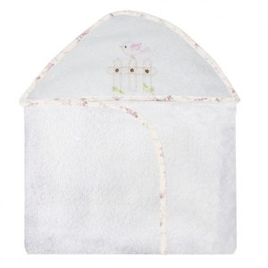 Toalha com Capuz Bordado - Camponesa