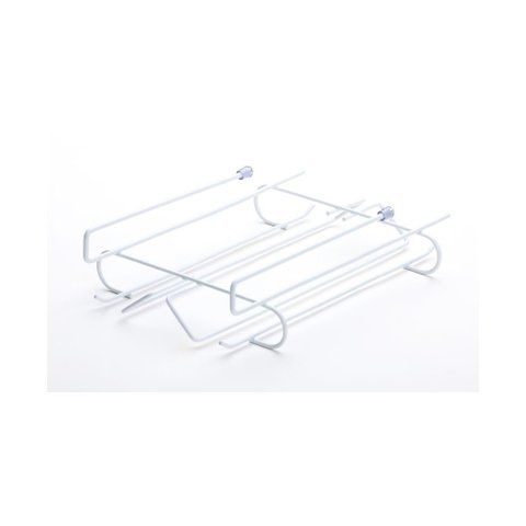 Organizador De Taças Para Armário Branco Future Organizare