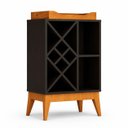 Ver imagem 2 de Bar Adega 50cm Bali Edn Preto Moveis