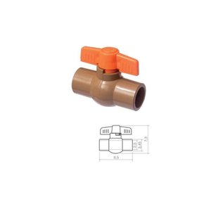 Kit 3 Registros Esfera Soldavel 50mm Civitt