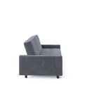 Ver imagem 6 de Sofá-Cama Nice 4 Lugares Reclinável 203cm Grafite Suede