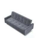 Ver imagem 4 de Sofá-Cama Nice 4 Lugares Reclinável 203cm Grafite Suede