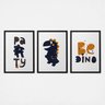Trio Quadros para Quarto Infantil - 1