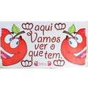 Ver mais imagens de Adesivo de Geladeira Vamos Ver o que Tem Aqui Maçãs Felizes