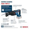 Serra Sabre a Bateria Gsa185li 18v S/bat. Bosch - 5
