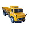 Caminhão Mb 1113 Frente Redonda Carroceria Madeira Miniatura - Amarelo - 2