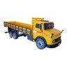 Caminhão Mb 1113 Frente Redonda Carroceria Madeira Miniatura - Amarelo - 4