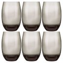 Ver imagem 1 de Jogo de Copos Nadir Long Drink Aruba 465ml Fumê com 6 Peças