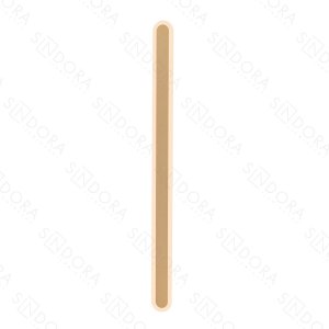 Arandela 60cm 28w 3000k 1960lm Bivolt Metal Dourado+acrílico