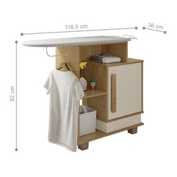 Passadeira de Roupa Fukuoka Cinamomo Off White - 3