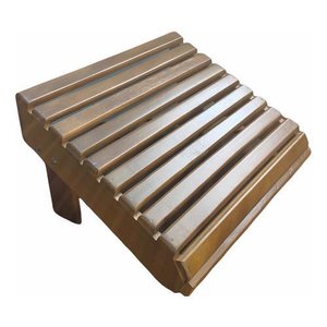 Descanso de Pé, Peseira Adirondack, em Garapa