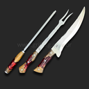 Ver imagem 4 de Conjunto Sg Inox 5mm Edição Especial com Caixa de Madeira:8'' (20cm)