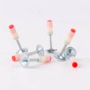 Ver imagem 6 de Prego Finca Pino Rebite de Fixação Alvenaria Telas Forros 27mm - 50 Unidades