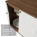 Ver mais imagens de Armário de Cozinha Completa 270 cm Rustic/Branco Vik Madesa 06