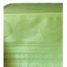 Toalha de mesa adamascada Mandala verde 100%Algodão - 1.40x2.40m - 2