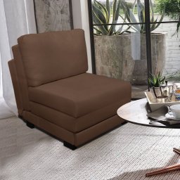 Poltrona Cama Reclinável Modelo Mova_MM que se Transforma em Sofá Cama Resistente e Confortável em S - 1