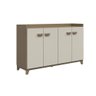 Buffet 4 portas Guarapari Rimo Carvalho/Off White - 1