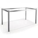 Ver imagem 1 de Base de Metal para Mesa de Jantar 148cm Reno Prata
