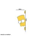 Ver imagem 2 de Adesivo de Geladeira Bart Simpson:30 X 70 Cm