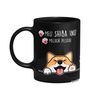 Caneca Dog - Meu Shiba Inu, Melhor Pessoa! - Preta - 1