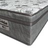 Cama Box Baú King 193 Bipartido Tecido Sintético Branco Com Colchão de Molas Ensacadas Evolution - P - 2